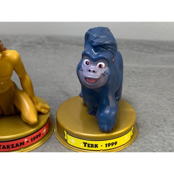Vintage 2002 Disney Tarzan Figurine Set of 4 Characters From McDonalds 100 Years - Picture 2 of 12